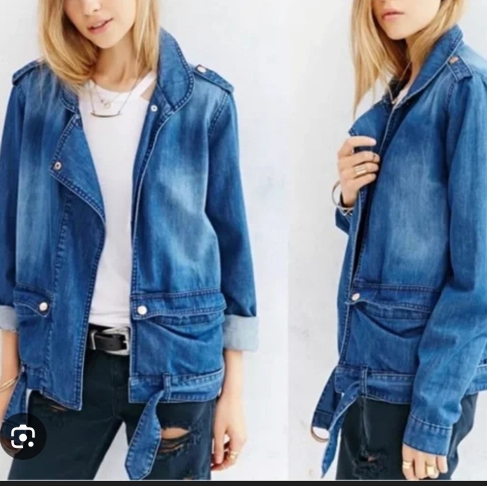 One Teaspoon Women's Classic Blue Jean Jacket